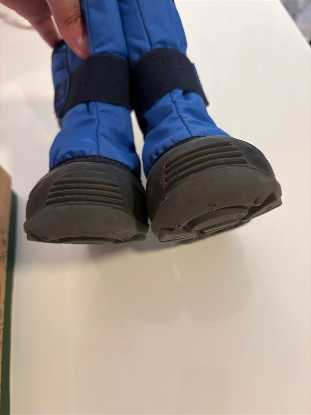 Kamik Kids Blue and Black Waterproof Winter Boots